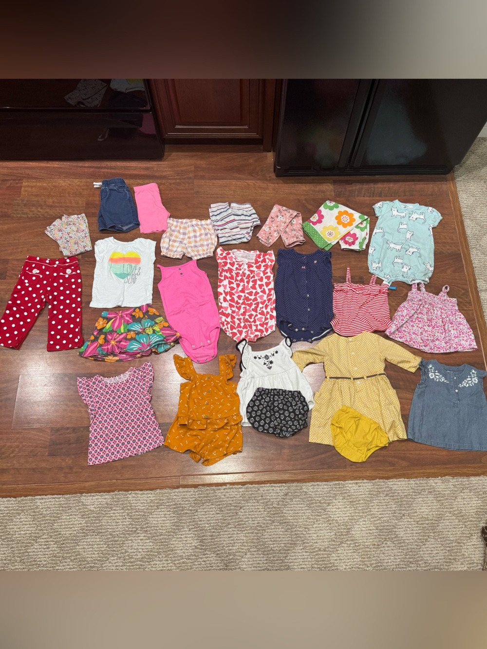 Carters - Bundle - 18 mo - Dresses, Pants, Shirts, Rompers, & Outfits - 24 Items